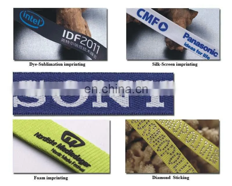 2014 Customized Logo Promotional Carabiner Lanyard