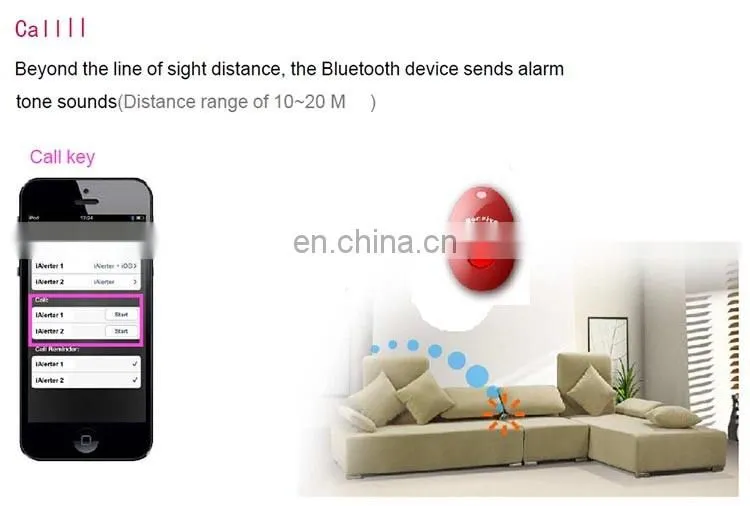 8g Mini Cheap Anti-Lost Alarm bluebluetooth keyfinder For Pets Wallets Kids