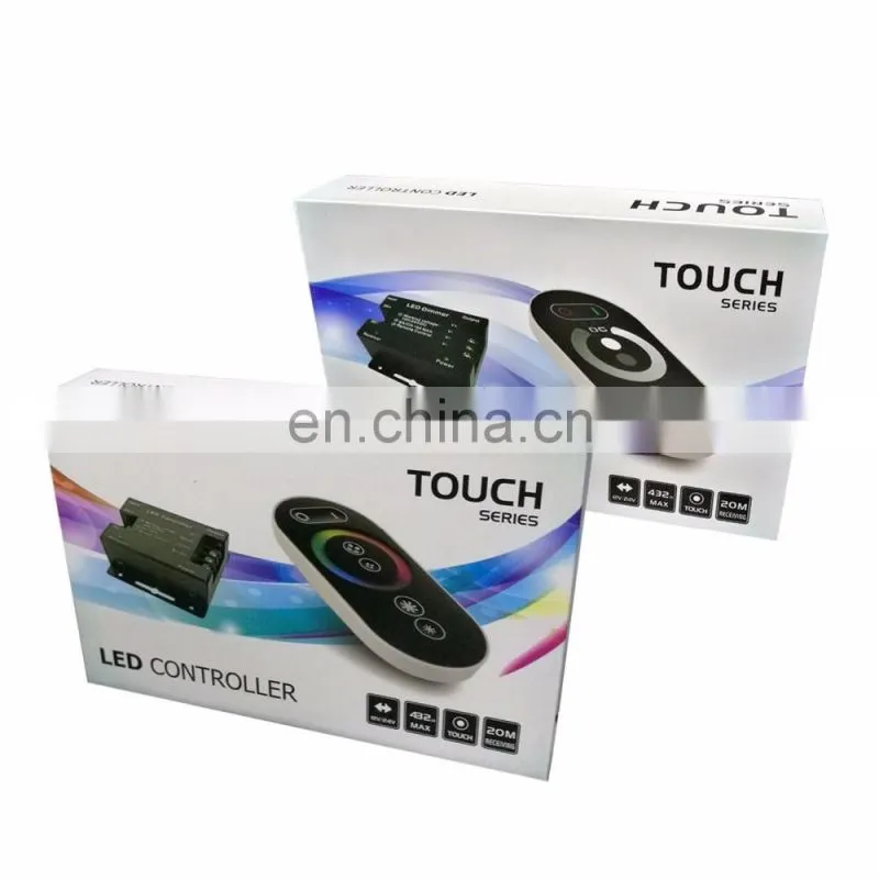 Alibaba RF touch panel remote 3 channels 3ch RGB led controller