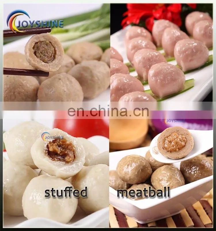 Frequency control fish meat hamburger form machine