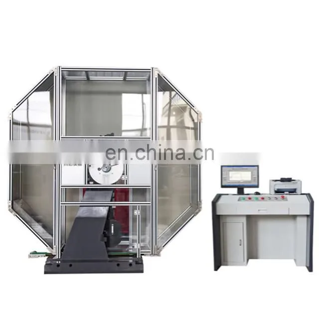 Hot sale mcrocomputer controlled hammer and metal impact testing machine range of pendulum impact testers and drop weight teste