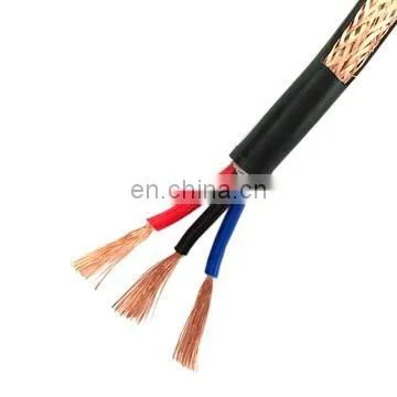 Copper conductor copper wire braiding computer instrument cable for Myanmar