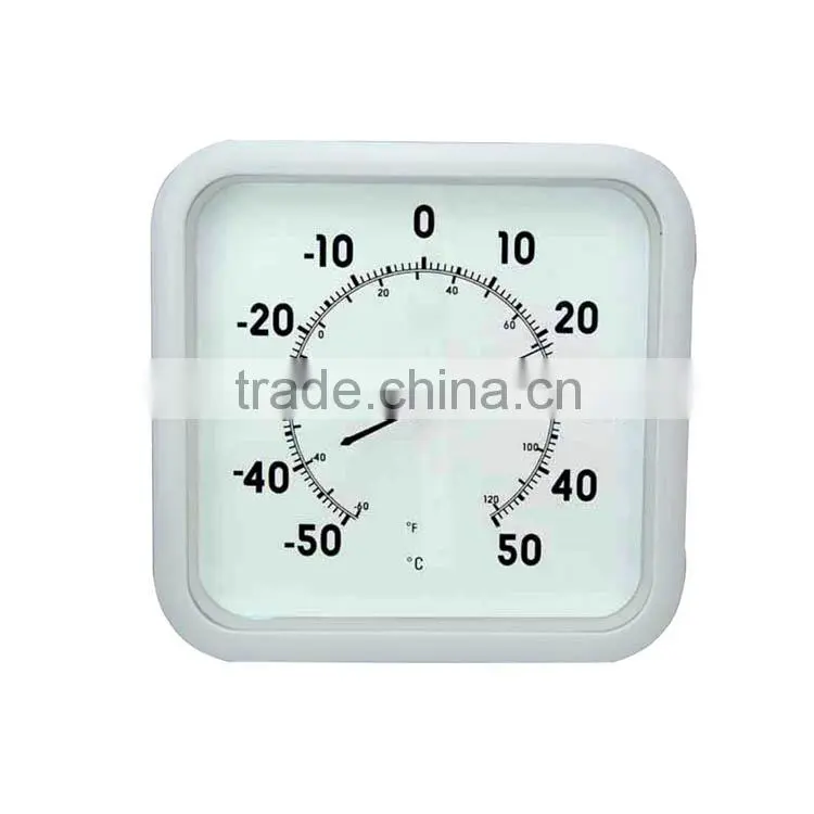 2015 Colorful Wall Clock Humidity And Temperature