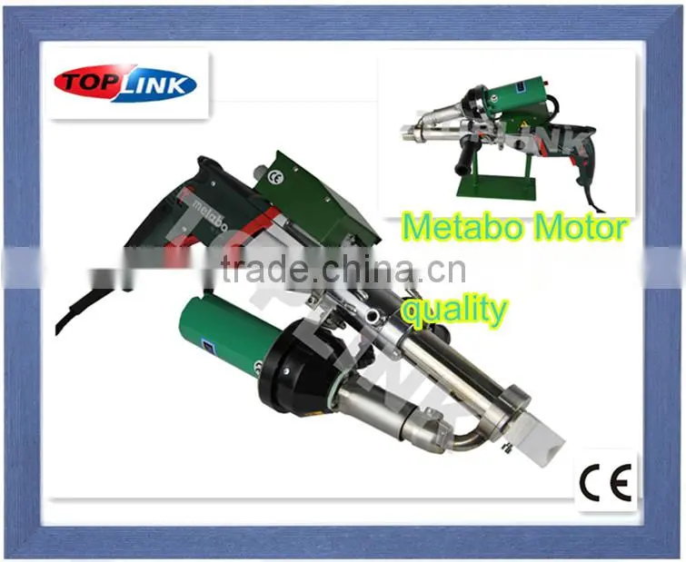 PVC pipe welding plastic extruder