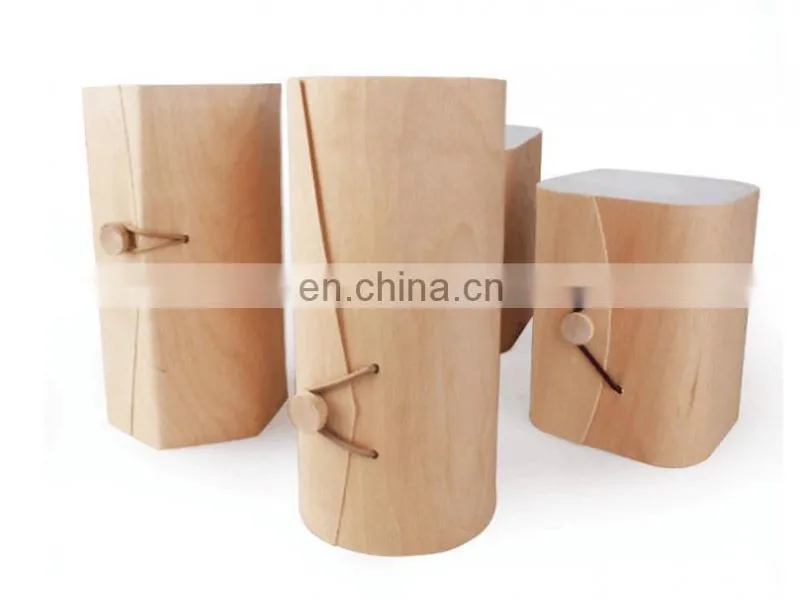 candle or cigar packing bark wooden box