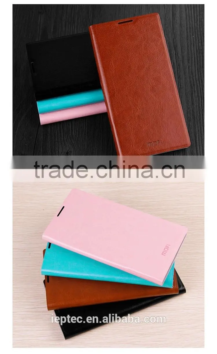 MOFi PU Leather Flip Case Cover for Sony Xperia Z2, L50t, L50u, Mobile Phone Case
