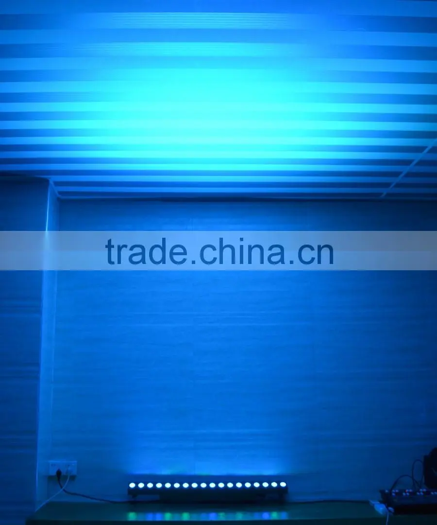 18pcsx10w rgbw four in one dmx wall washer