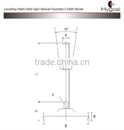 Superior Quality Adjustable Feet HG-L-0062