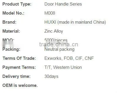 M008 good quality factory aluminium doors and windows accessories