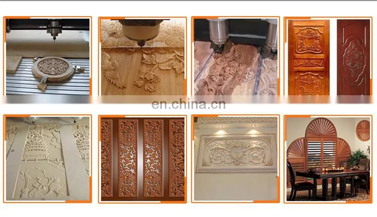cnc router machine Wood cutting engraving for solidwood MDF aluminum metal plywood alucobond PVC Plastic foam stone