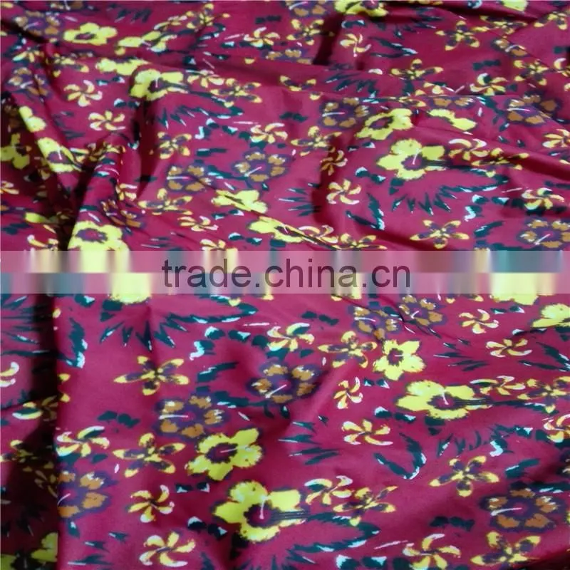 tie dye printed polyamide spandex fabric for footwear
