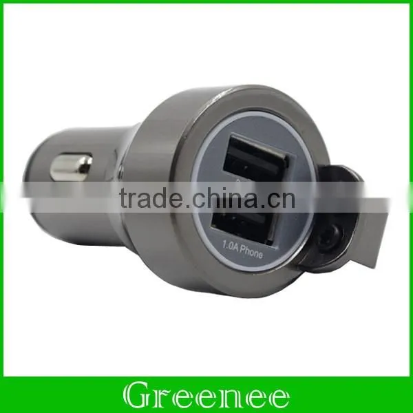Newest Multifunction Car Charger Dual USB Tungsten Steel Safe Hammers for iPhone 6 6S Plus and Smartphones