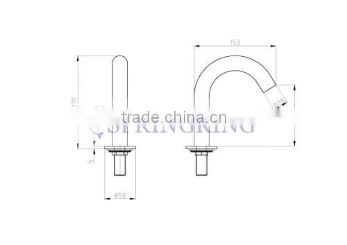 Sanitary Ware Sensor Faucet Water Tap