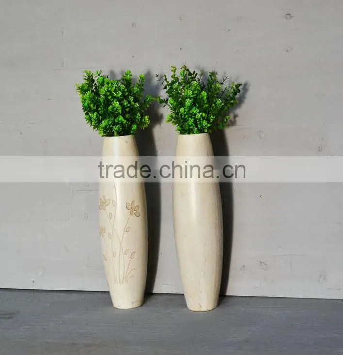 wood vase stand new design 2015