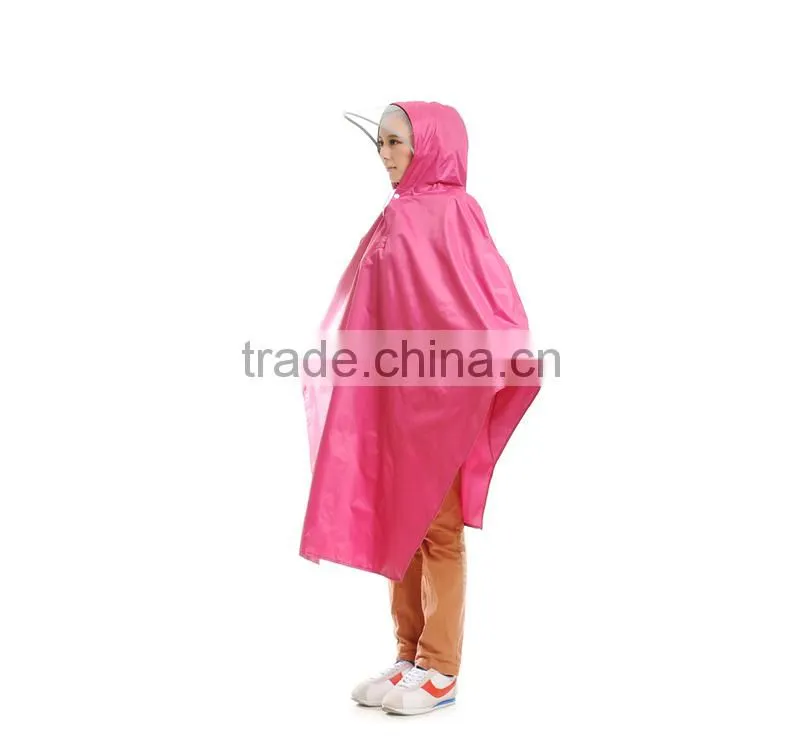 2013 fashion oxford material rain poncho for bike