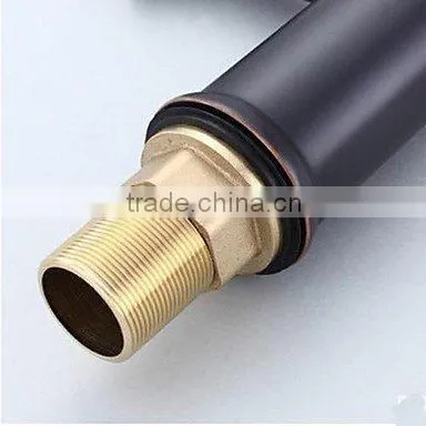 Modern Design Single Handle LED Brass Basin Faucet