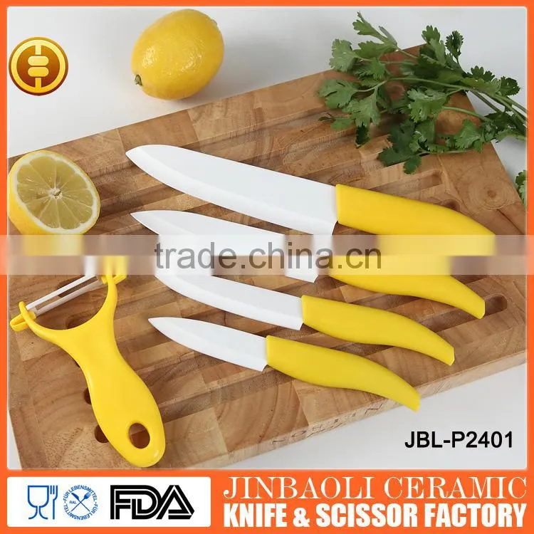 beautiful zirconium oxide chef knife set