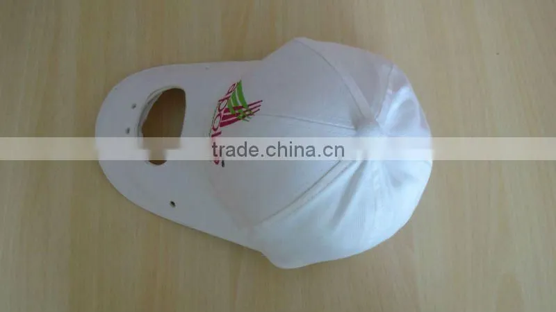 custom cotton solar fan hat