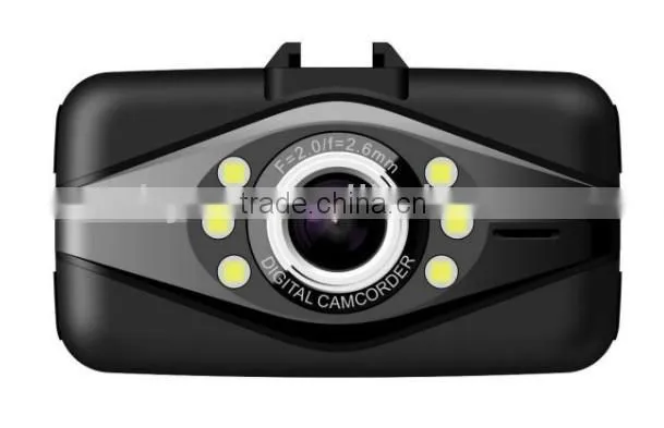 1080P WDR Car DVR with Car license plate record function