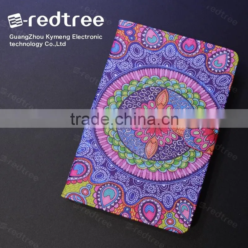 hot sale design print universal tablet cover with standing function