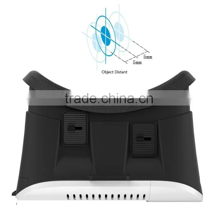 New VR BOX 3 d Glasses Mobile Phone Virtual Reality Fit 4.7 to 6.0 inch mobile phone 3 d Glasses Print Logo vr Headset