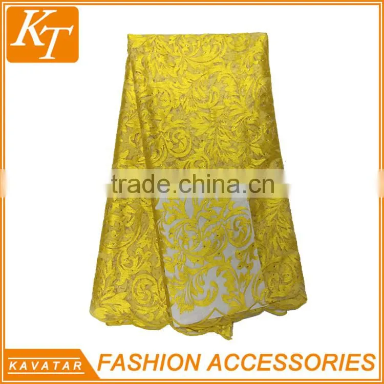 Kavatar Brand Wholesale guipure lace fabric china