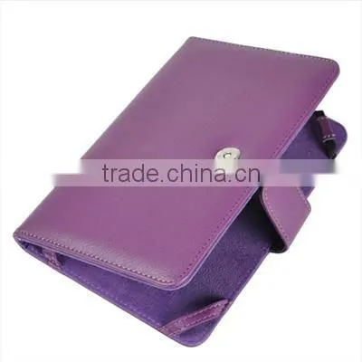 Purple Leather case Cover skin for Amazon kindle fire,Tablet Cover, Tablet Leather Cover