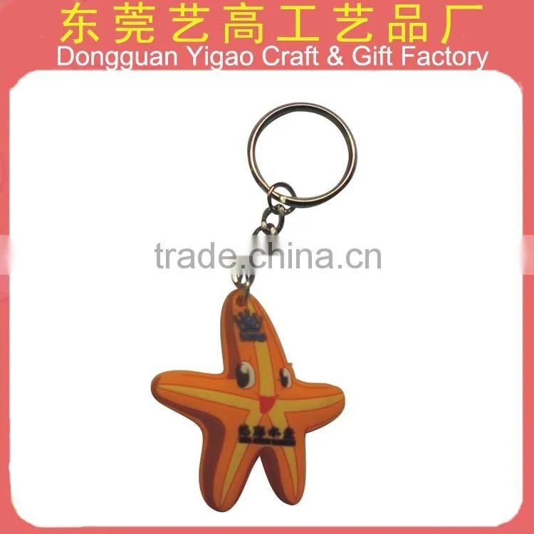 promotion gift soft pvc keychain