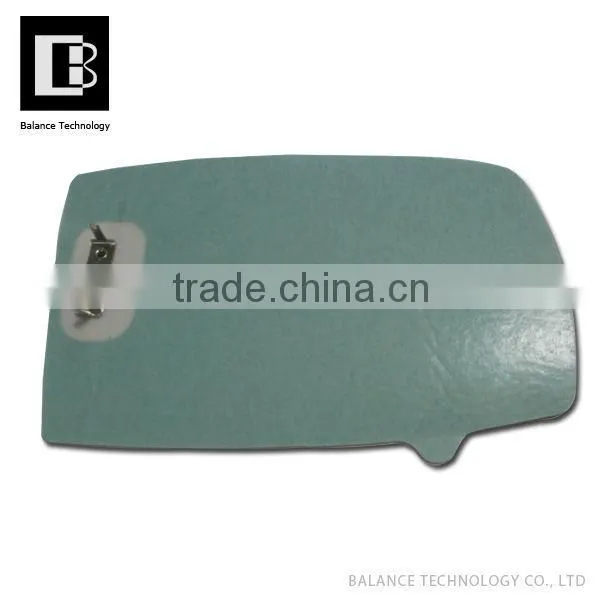Customized heating element for rearview mirror