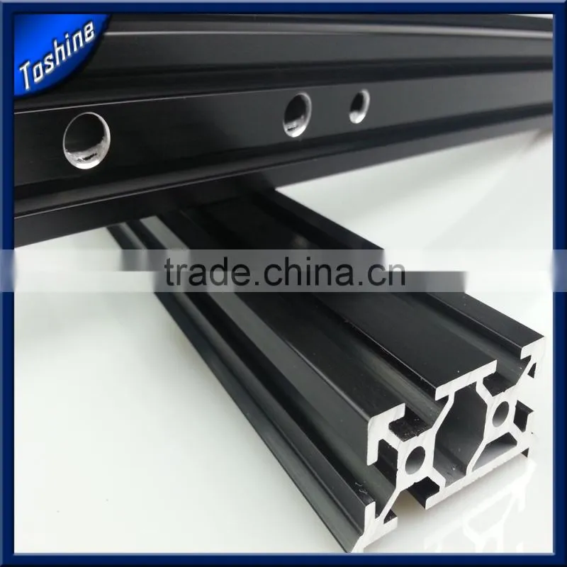 black anodising aluminium