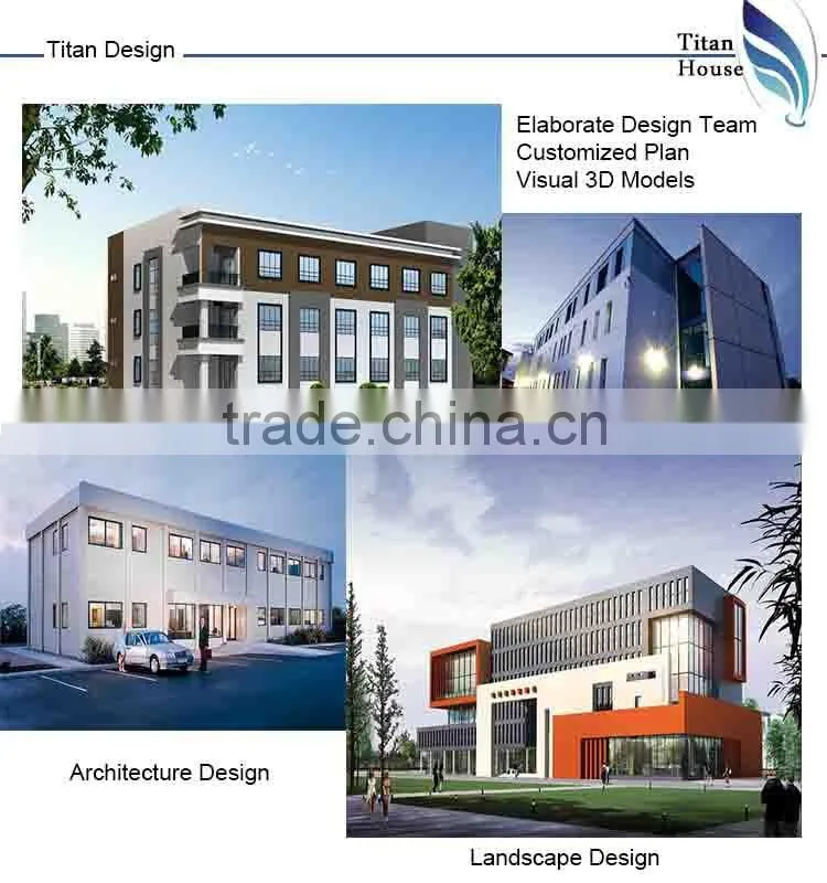 High Quality Light Steel Structure Office Building Kits