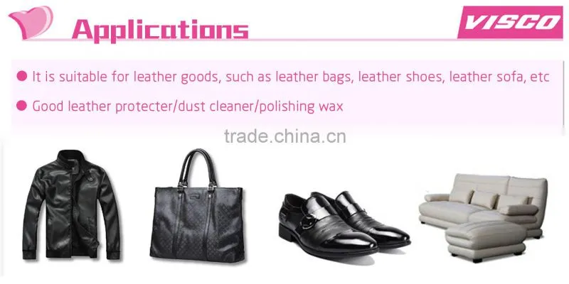 Visco brush off pu leather for shoes