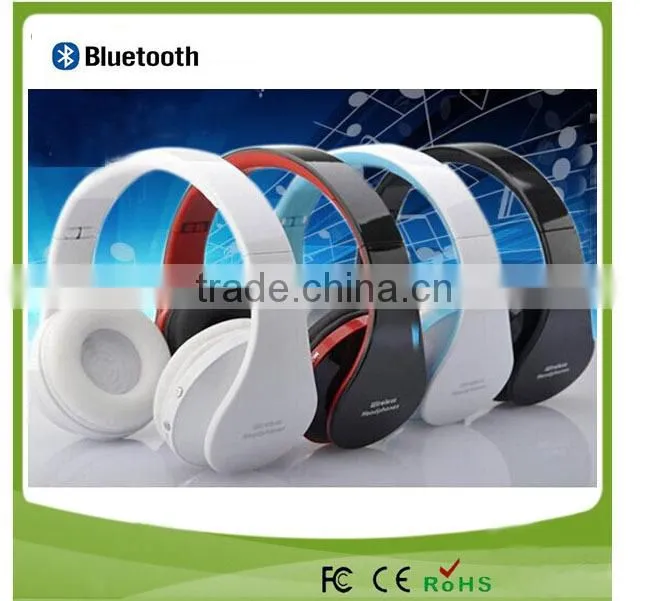 For bluetooth soloed HD super bass sound headphone