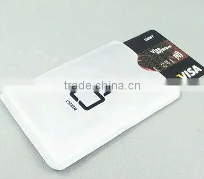 RFID Blocking Sleeve for USA Passport Protector Anti Scan ID Protection OEM Factory offer LOGO printing