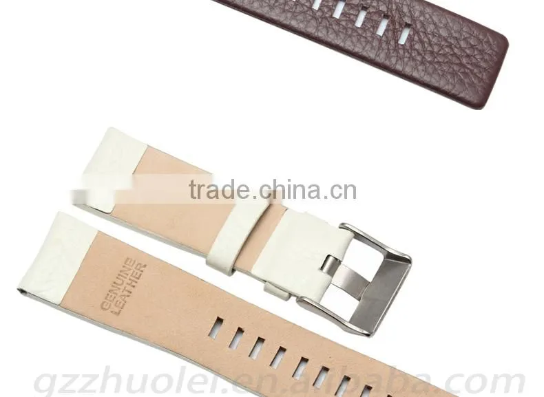 2016 Fashion belt good quality watch band real leather watch strap 22|24|26|28|30mm