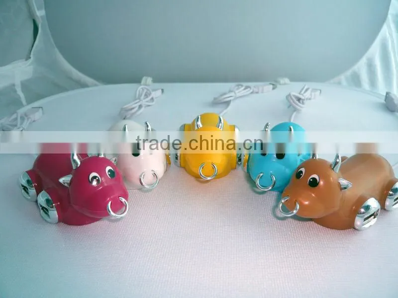 Fashion Cow Shape 4 port USB HUB
