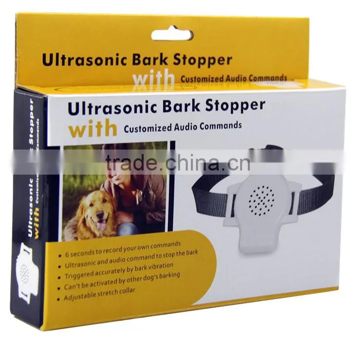 LoreWin LY-810 Recording Voice Dog Collar No Bark Ultrasonic Dog Collar