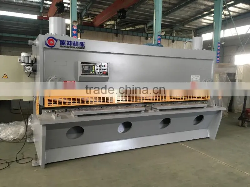 scmt CE Hydraulic machinery qc12y-20x6000 sheet metal shear cutter machine