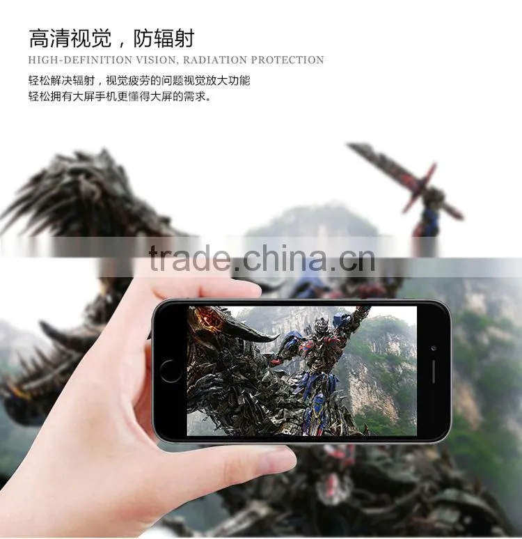 Portable Foldable mobile phone 3d screen magnifier hd with speaker
