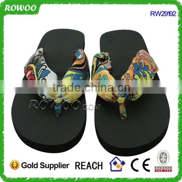 Factory Price Silk Flip Flop New Model Women Sandals
