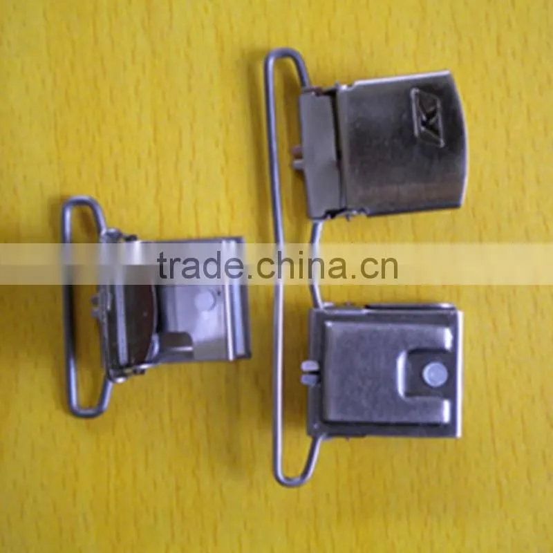 Antique Metal Suspender Clip With Belt Buckle For Wholesale