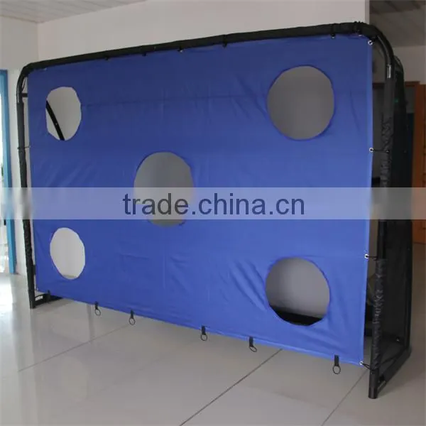 Portable shooting target metal frame football soccer goal