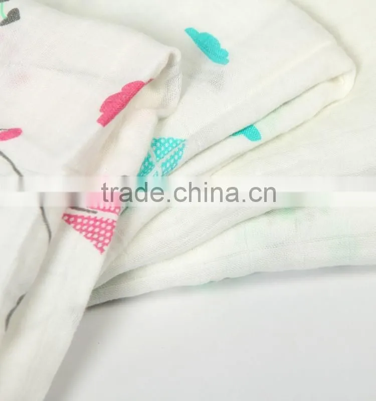 Soft muslin fabric bamboo muslin wraps product