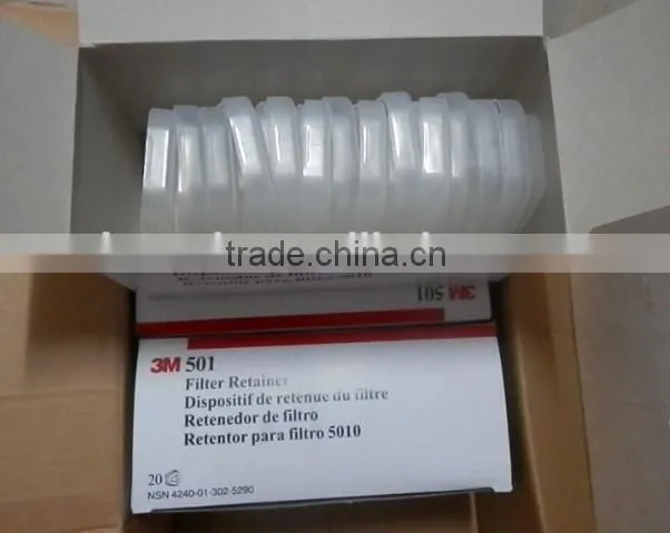3M 501 retainer / 3m filter cover used to hold 3M Particulate Filters 5N11 for 3M half mask and full face mask
