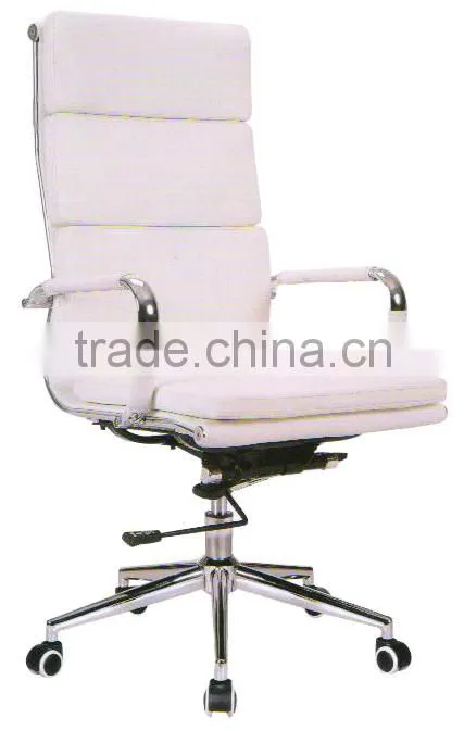 Steel Frame Chair/High back Excutive PU padding Chair /Office Chair with Ergonomic Design