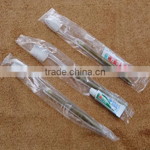 Hotel dental kits with toothbrush in Opp bag
