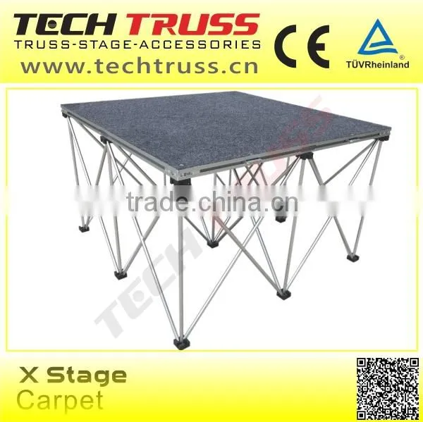 ST2-01 Adjustable Foldable Mobile Stage