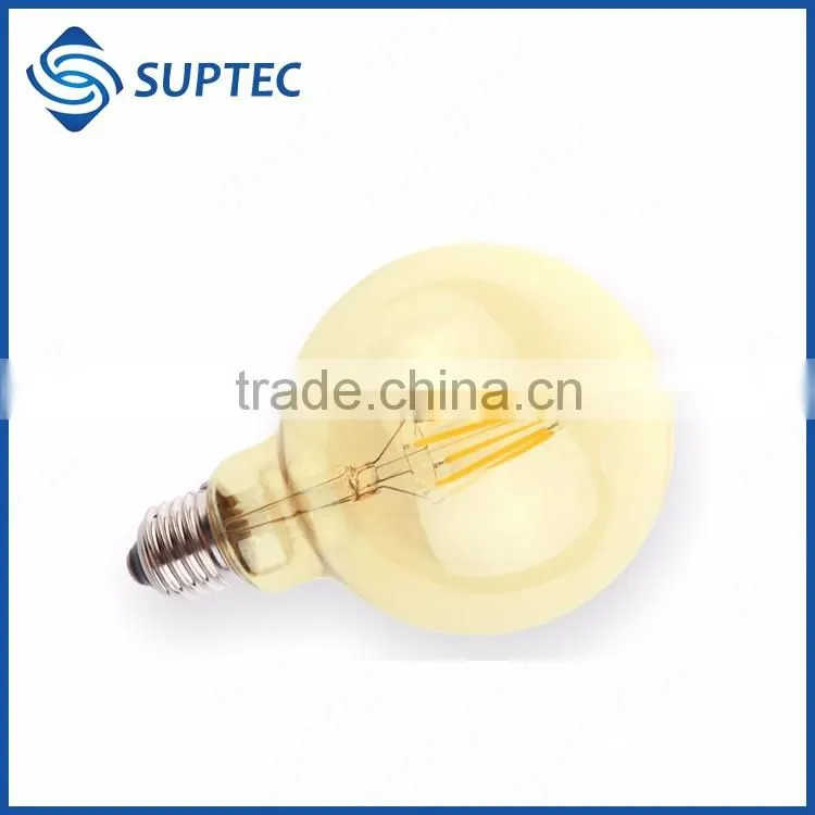 CE RoHS E26 E27 B22 Dimmable G95 Filament LED Light Bulb Lamp 4W 6W 8W 2200K 2700K 220V 110V