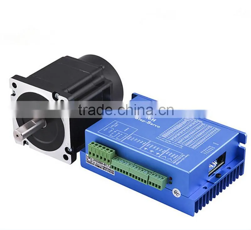 86J18118EC-1000+2HSS86H Toauto stepper motor nema 34 with drive and encoder