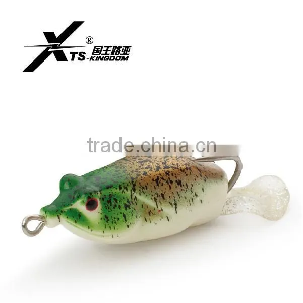 60mm 14g Soft Plastic Frog Marsh Lure